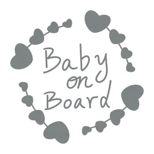 Magik Custom Baby on Board Kids in Car Vinyl Sticker Personalized Sign Window Decal Truck Van