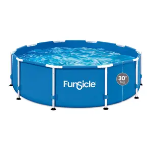 Funsicle 10' x 30" Outdoor Activity Round Frame Above Ground Swimming Pool Set