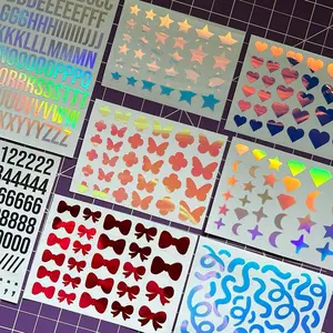 Holo Deco Vinyl Sticker Sheet