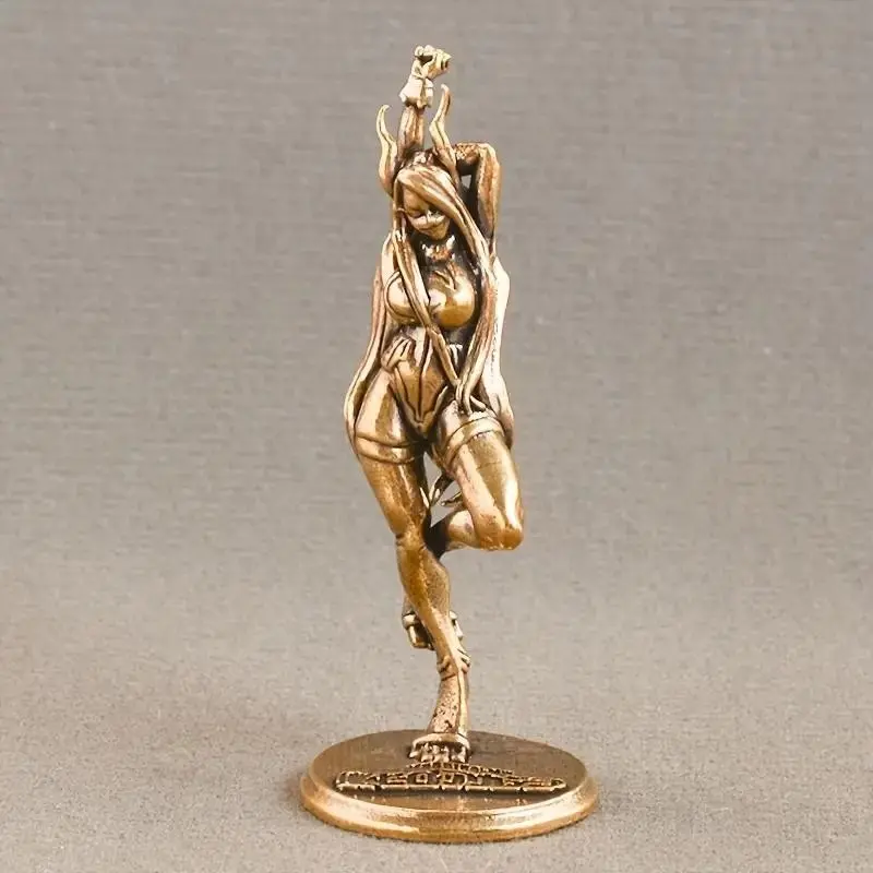 Vintage Movie Style Dancing Lady Statue, Swing Figurine, Decorative Handmade Brass Sculpture, Decorative Sculptures for Elegant Home and Office Decor, Decorative Home Ornament, Unique Gift for Film Lovers, Statue Figurines, Decoration Figure