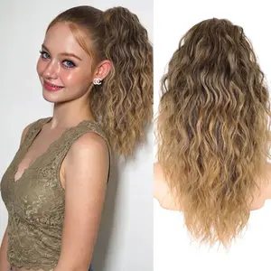 Plodon 18/20/30 Inch No-styling Claw Clip Ponytail, ready-to-wear with no combing needed, breathable and weightless, modifies facial lines for a gorgeous look.