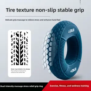 Portable Silicone Hand Gripper: Boost Hand/Finger/Arm Strength at Home/Gym/Office. Durable & Elastic. #GripTrainer #HandStrength #OfficeFitness #FitnessEssentials #USGymTrend