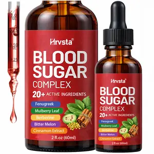 Blood Sugar Support Drops – Berberine, Bitter Melon & Cinnamon Formula | Herbal Glucose Support Liquid | 60ml