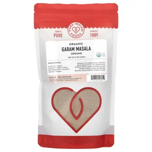 Pure Indian Foods Organic Garam Masala, Ground, 8 oz (226 g)