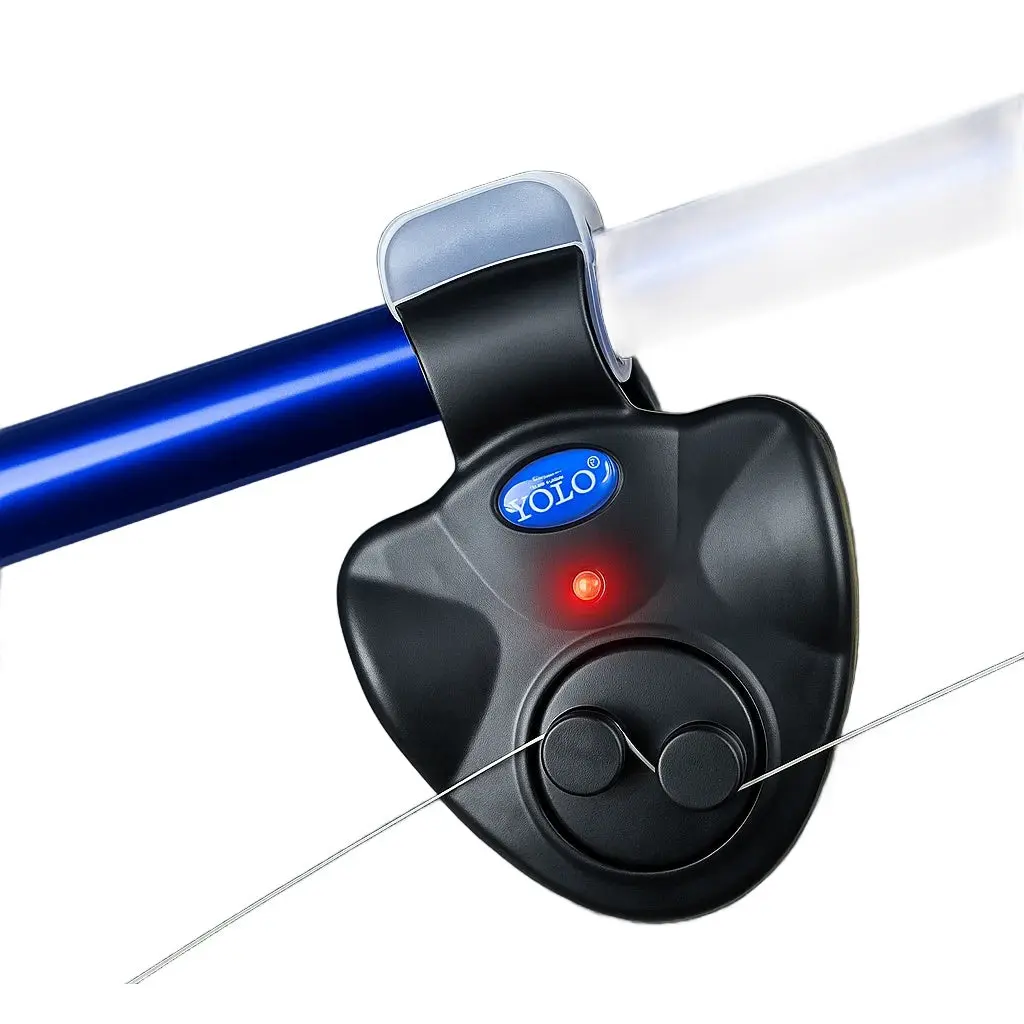 Clip-On Fishing Rod Line Alarm – Adjustable Sensitivity Bite Alert