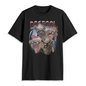 Men's Marvel: Deadpool & Wolverine Dogpool Moods T-Shirt