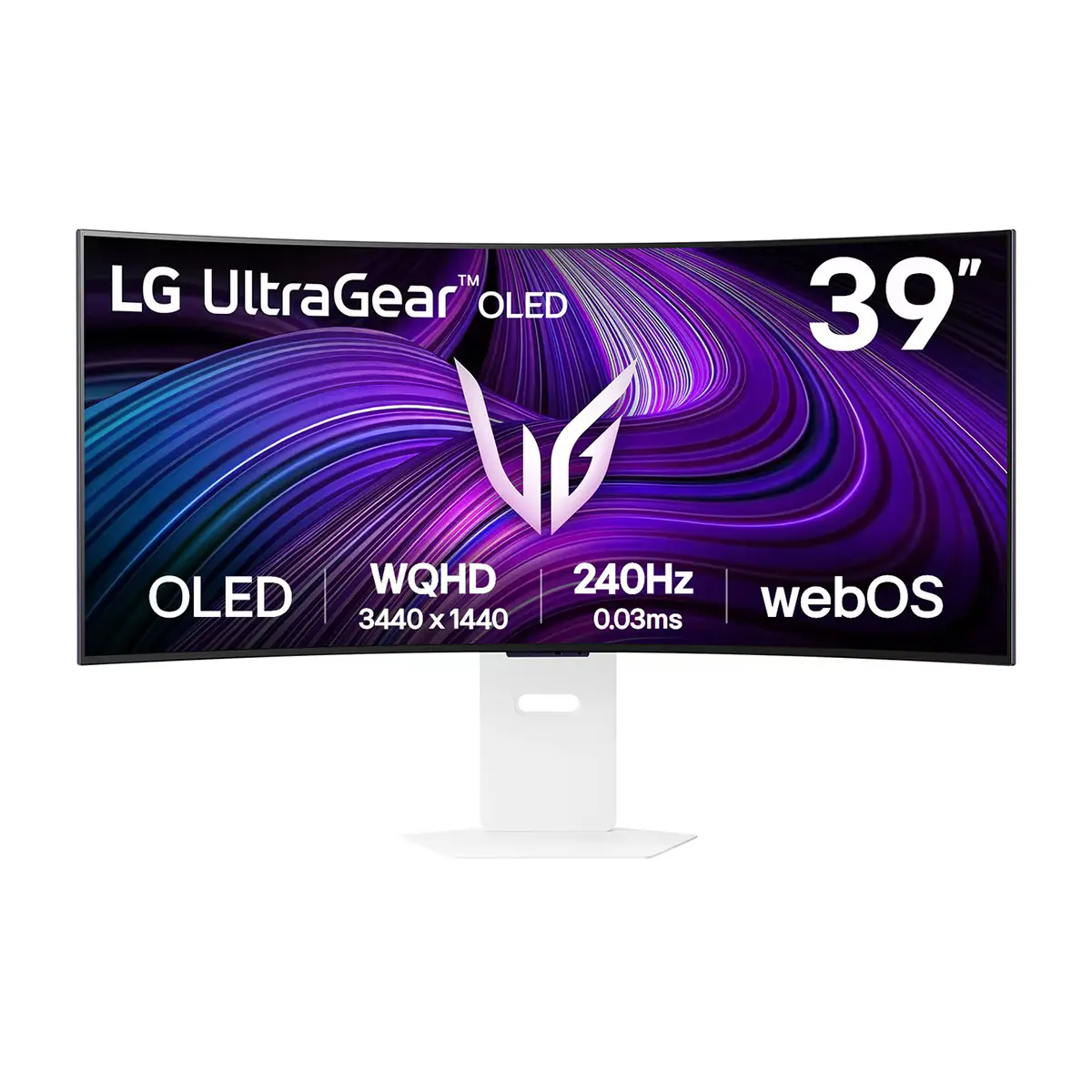 LG UltraGear 39GX900A-B 39" 21:9 UltraWide QHD 240Hz Curved OLED HDR Gaming Monitor, Black