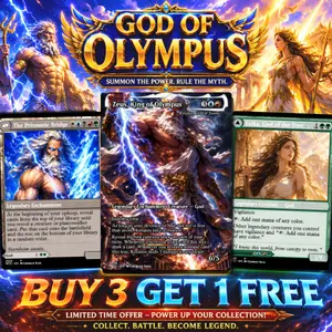 100 Cards MTG Proxy God Of Olympus Complete Commander Deck Proxy | 100 Cards EDH MTG Proxy Cards