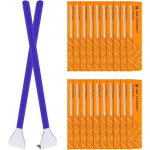 K&F CONCEPT 12mm Micro Four-Thirds 4/3 (MFT) Sensor Cleaning Swab*10, M43 Sensor Cleaning Swab for All Models of M4/3 Camera Sensors, Including M4/3 Cameras from Olympus and Panasonic