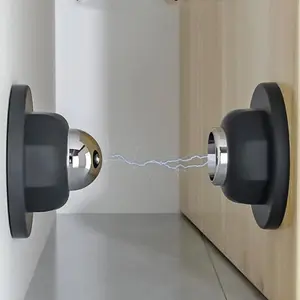 1 set Easy Installation Soft Magnetic  Door Stop | Adhesive Wall or Floor Mounting, Keeps Doors Open Safely, Suitable for Home and Office, No Drilling Design Required, Compatible with Various Types of Doors