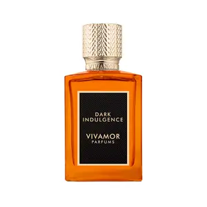 Vivamor Parfums Dark Indulgence Unisex Long-Lasting Gourmand Oriental Fragrance - 100ml - Notes of Dark Chocolate, Hazelnut, Amberwood, Tahitian Vanilla, Musk