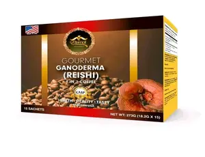 Eternal Spirit Beauty Ganoderma Instant Coffee 4in1 Asian Aesthetic Premium Quality 15 Sachets 273g Health Vitamins Tasty Gourmet Reishi Blend