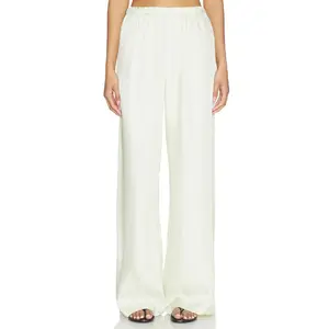 Enza Costa Fluid Twill Pant in Beach Glass
