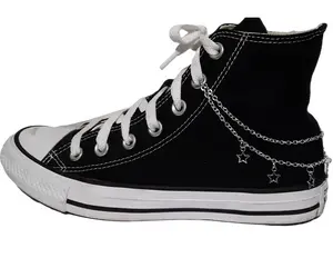 Shining Star Double Chain Canvas High-top Shoe or Boot Chain Available in 3 Colors