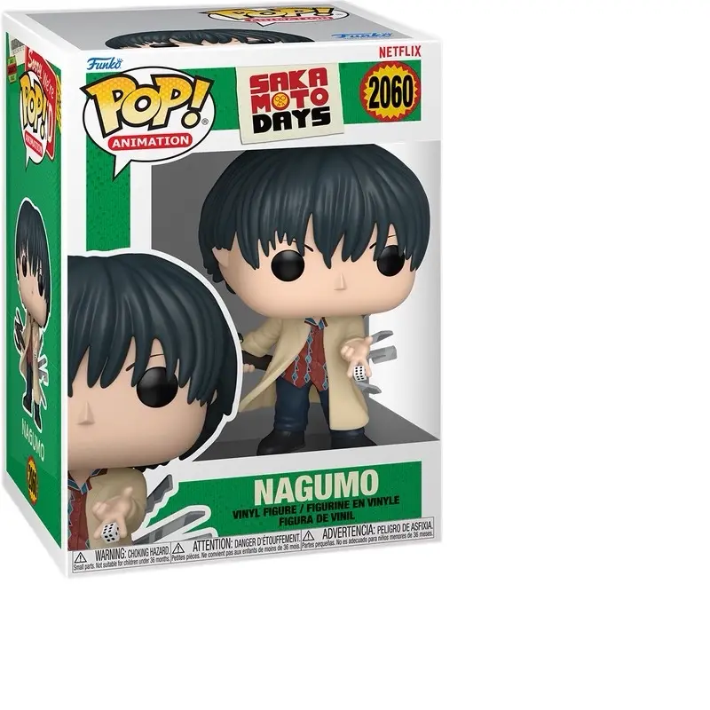 Funko Animation Sakamoto Days Yoichi Nagumo Vinyl Figure 2060 - Anime Series Collectible Figurine, Entertainment Display Item Merchandise, New, Character Art