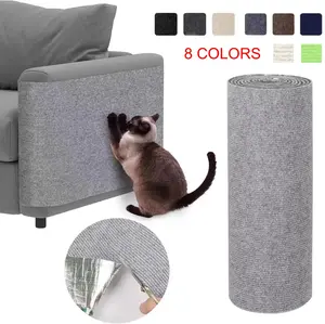 Self-Adhesive Cat Scratching Pad Mat, Trimmable Carpet for Furniture & Wall Protection (Pet Supplies)