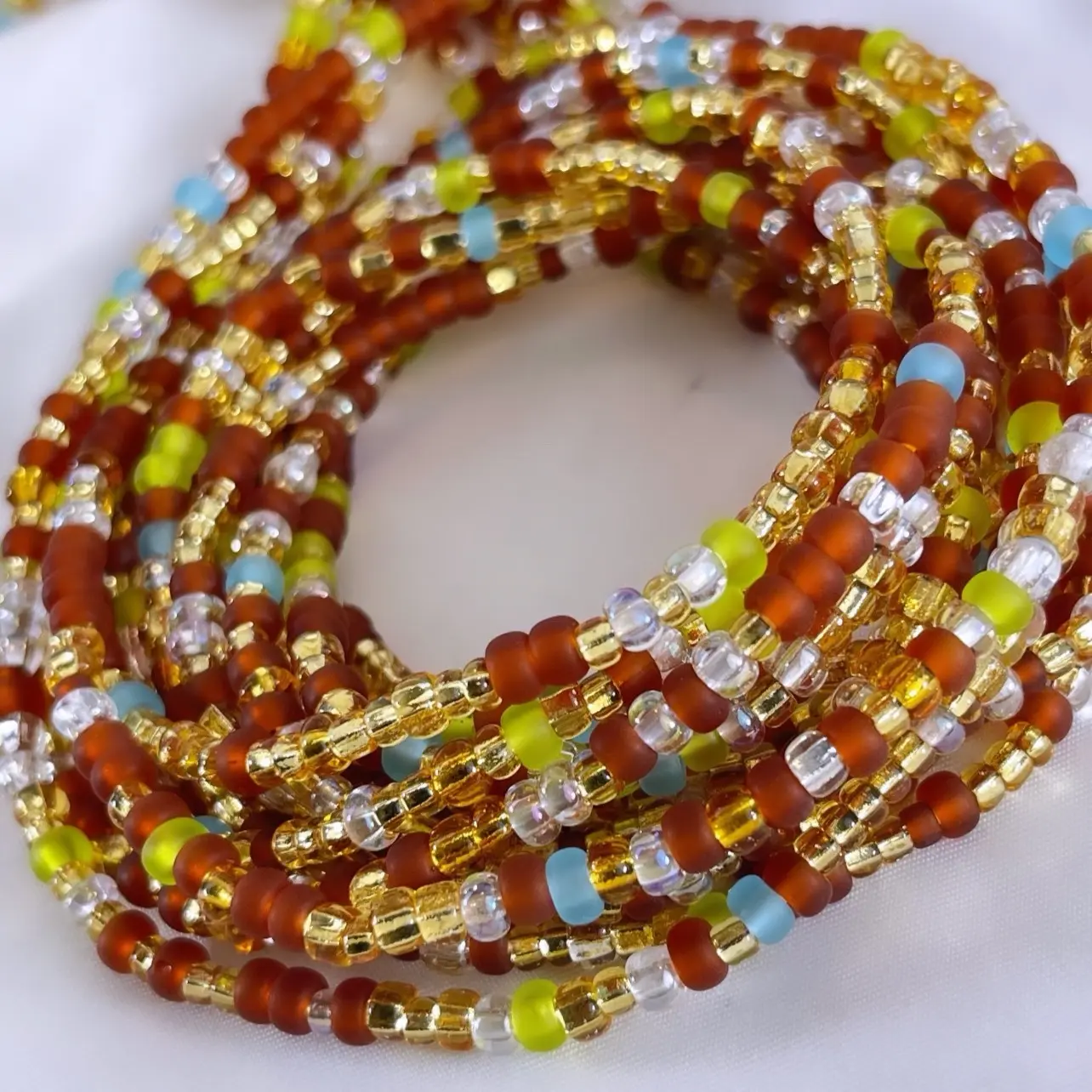Ambitious Nature Handcrafted Waist Bead - Tie On Strand