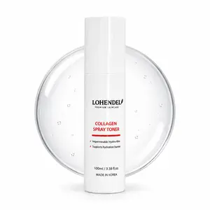 Collagen Spray Toner, Fine Mist Face Toner with Collagen, Hydrolyzed Hyaluronic Acid & D-Panthenol, Firming & Elasticity, Instant Hydration, Skin Protection & Soothe Irritated Skin, Korean Skincare