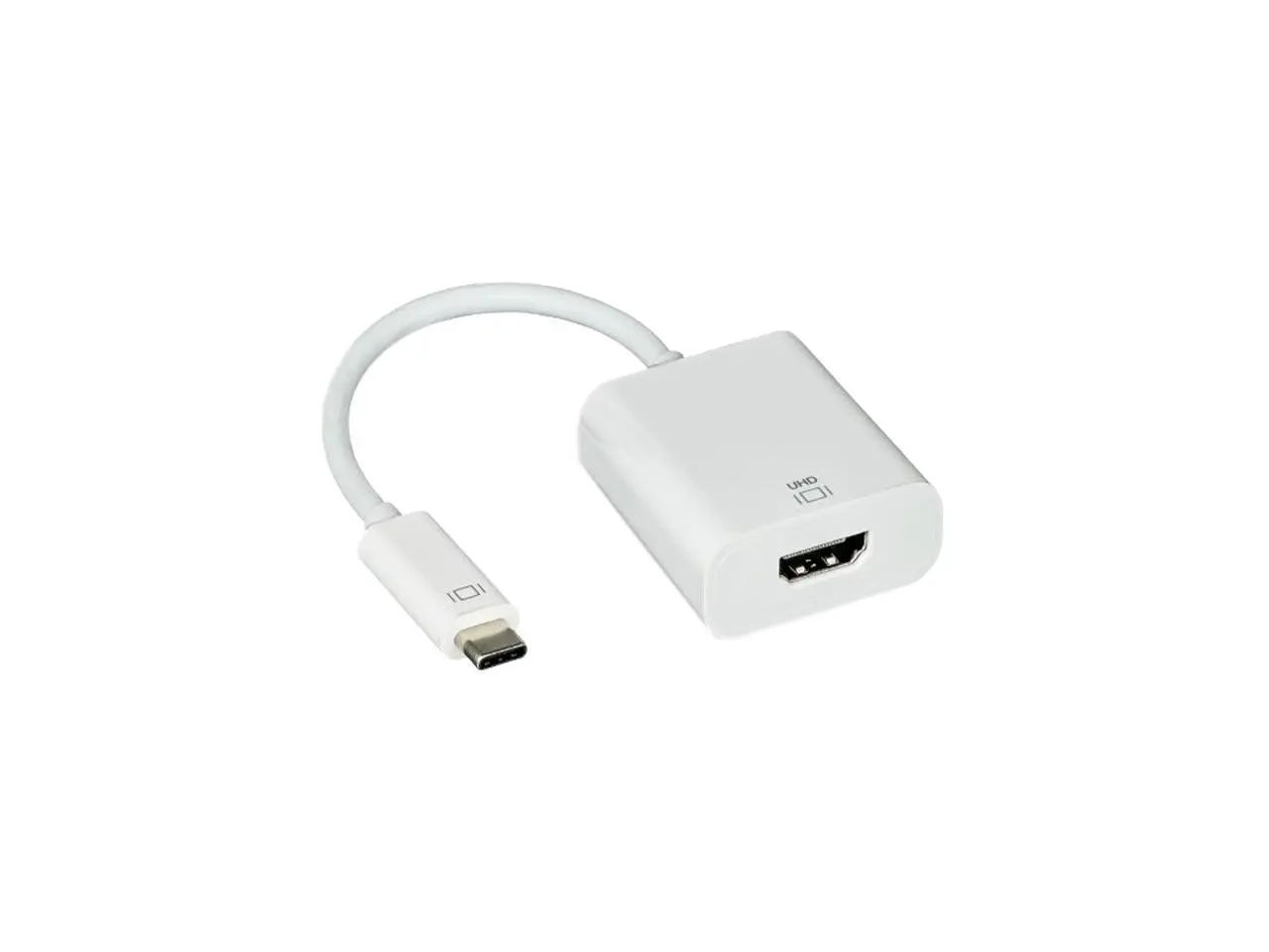 Nippon Labs 4K@60Hz USB 3.1 Type-C to HDMI Adapter, 30UC-CHDMI-4K60 White Type-C Converter