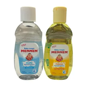 VIRAL COMBO Baby Magic Mennen Cologne Hypoallergenic 6.76 fl oz (Colonias Mennen para Bebe Hipoalargenica 200 ml) Fresca Fragancia