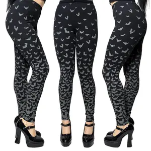 Bat Repeat Gradient Leggings Soft Womenswear