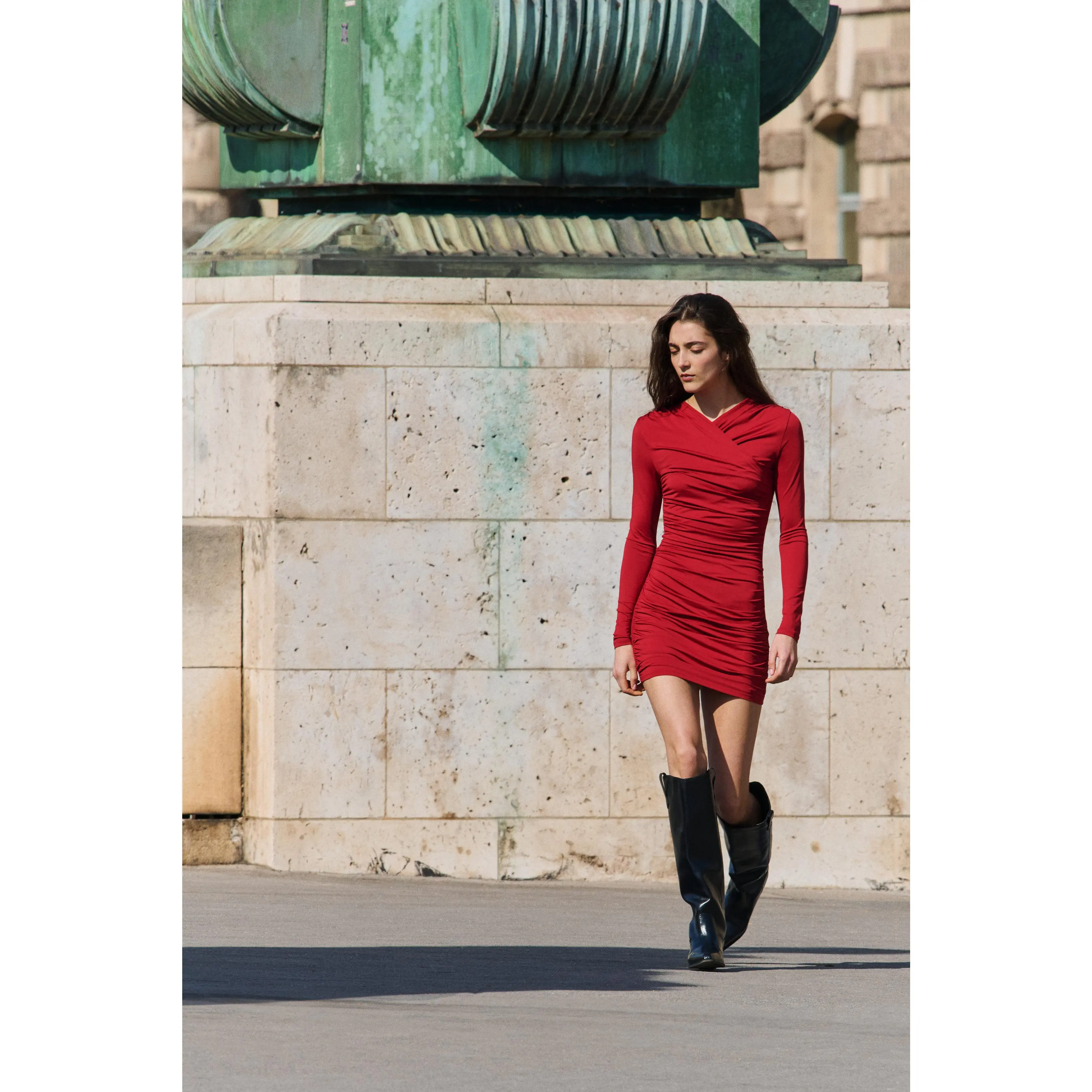 H&M Draped jersey dress - TikTok Shop H&M Draped jersey dress - TikTok Shop