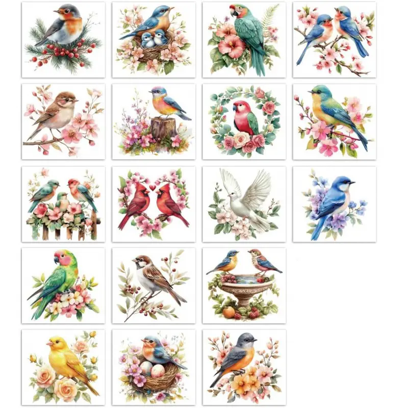 18Pcs Christmas Rub on Transfers, Santa Snowman UV DTF Cup Wraps Waterproof Cold Transfer Stickers for Tumbler Glass Wood Metal Mug Decor