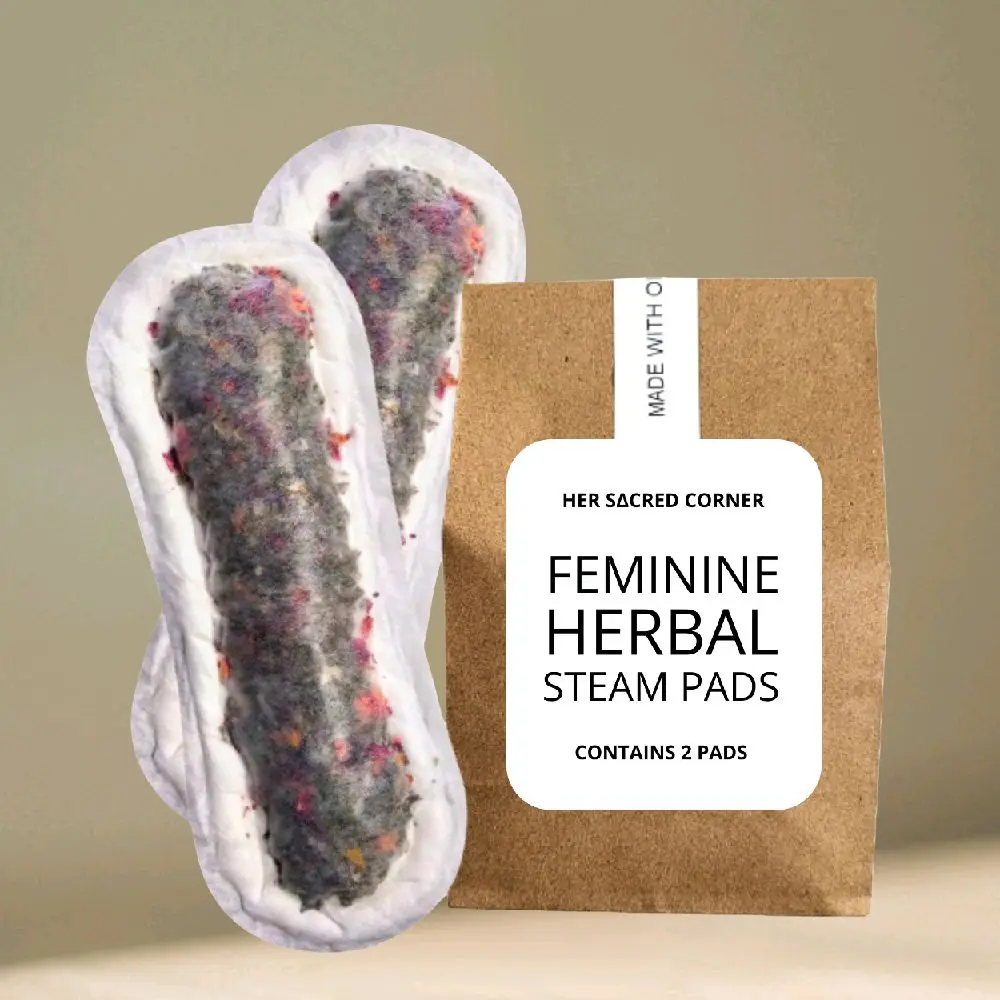 Women's Organic Feminine Herbal Steam - Soothing, Healing, Sensitive Skin-Safe, Vaginitis Relief, 24-Month Shelf Life Intimate Care Solution, 24 Months