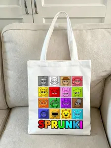 Cool Festival Sprunki Characters Game 1 Multifunctional Handbags Ideal for fitness,camping,travel,beach,and everyday use.