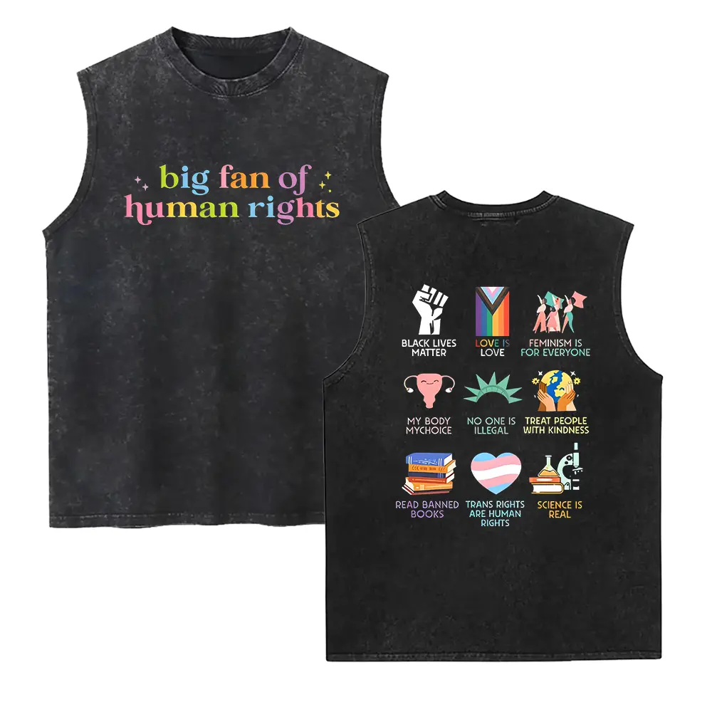 Human Rights Graphic Hoodie for Men, Casual 100% Cotton Pullover with Soft, Lightweight, Smooth and Seamless Fabric