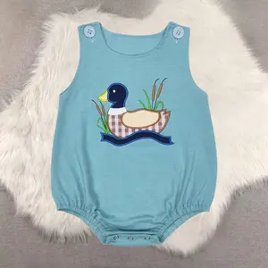 New Clothes Sleeveless Duck Baby Boy Romper Cute Summer Clothing Lightweight Baby Outfit