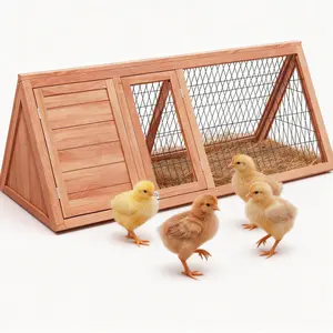 Wooden Chicken Coop Quail Cages Outside Duck Houses and Rabbit Hutch for Small Animals
