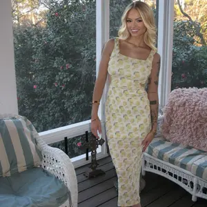 Love and Lemons Dress - Casual Women's Dress with Elegant Design and Versatile Fit - Womenswear