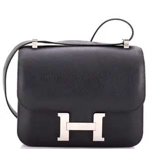 Pre-owned HERMÈS material Messenger Bags Hermes Constance Bag Epsom 24 by Rebag