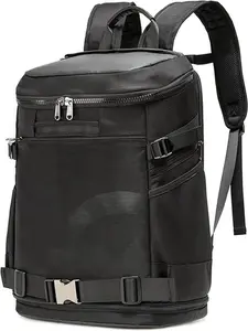 40L Travel Backpack for Men Women, 17.3 Inch Laptop Backpack, Water-resistant Expandable Backpack, Gym Duffel Bag, TSA Friendly Flight Approved Durable Weekender Bag, Black