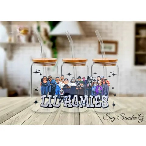Lil Homies - UVDTF Wrap for cups/hard surfaces Sticker