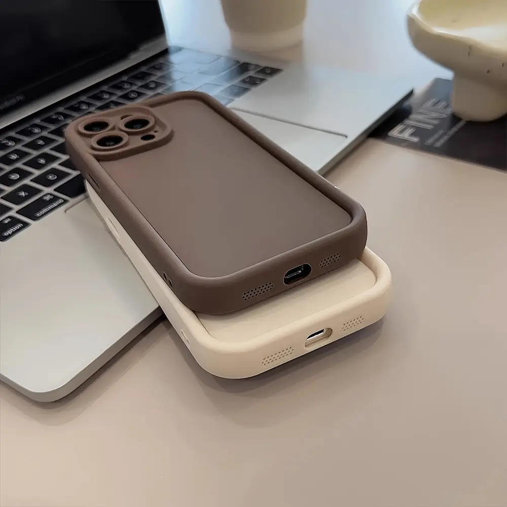 1pc TPU Soft Case with Precision Hole Protection, Anti-Slip and Drop-Proof, Compatible with iPhone 16 15 14 13 12 11 Pro Max 12 13 Mini XS X Plus