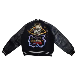Kansai Yamamoto "FUN" Varsity Jacket
