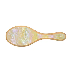 Emi Jay Flat Brush Bamboo Hair Brush in Lemon Sugar