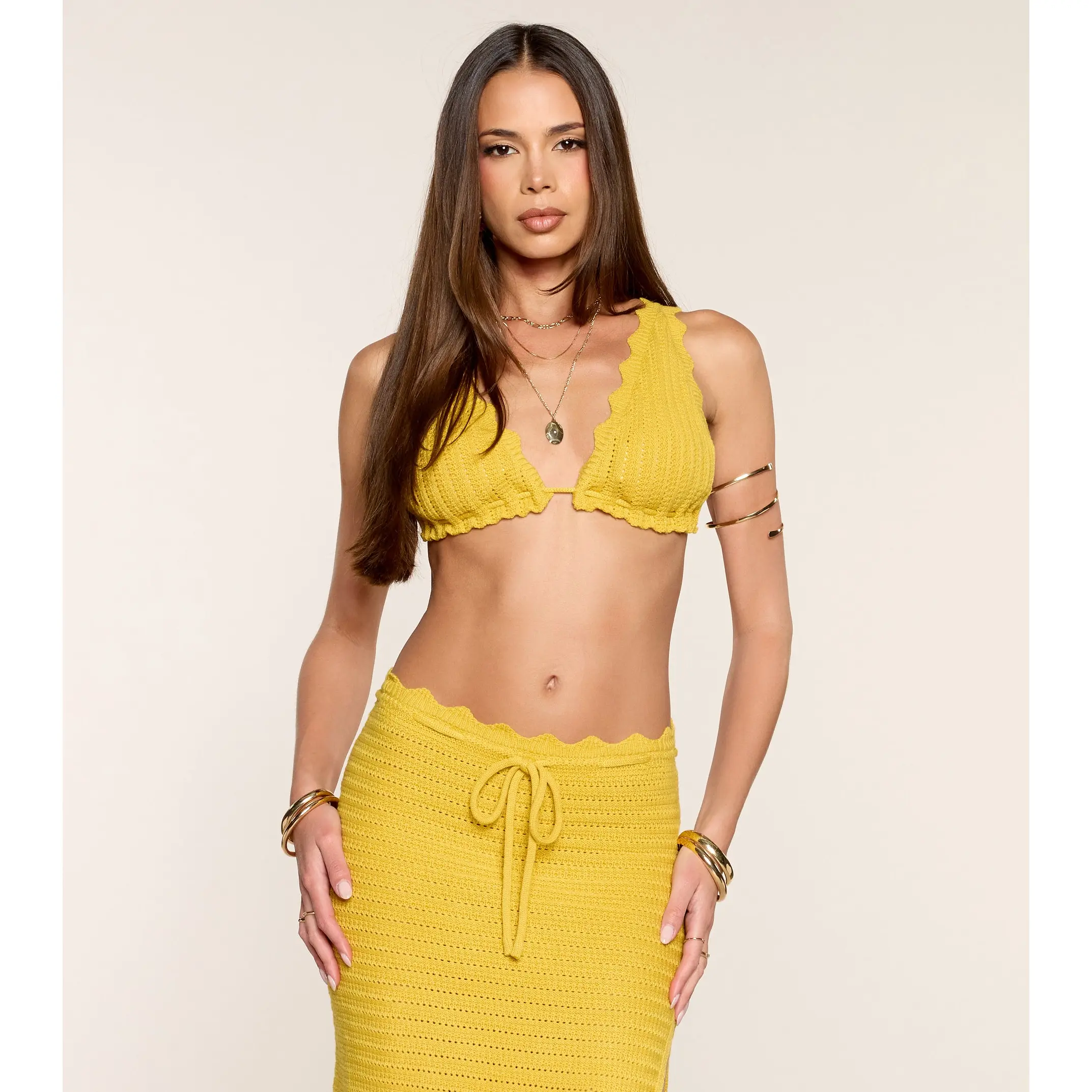 Sun Chaser Crochet Crop Top