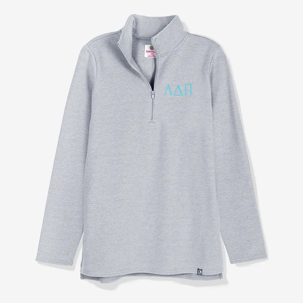 Alpha Delta Pi Pullover Sweatshirt | Heathered Gray