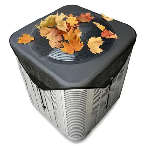 Air Conditioner Covers for Outside Unit 36 x 36 Inch, Central Mesh Net AC Unit Covers Outdoor, Heat Pump AC Screen Condenser Cover - Universal Top Defender Cover for All Season Durable