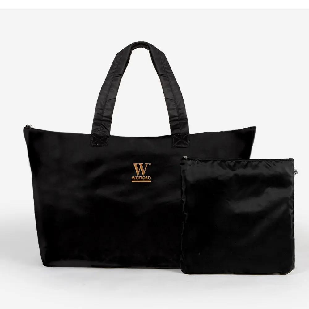 Wofford Terriers Packable Duffel Bag | Black