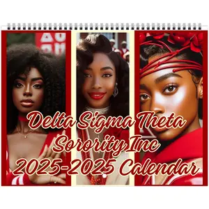 Delta Sigma Theta 2025-2026 Calendar 🎉 | Customizable & High-Quality Designs