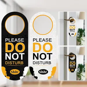 Letter Pattern Door Sign, Waterproof & Durable Door Sign, Double-sided Acrylic Plaque Sign Door Decoration for Home & Office