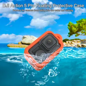 DJI OSMO Action 3/4/5 Floating Case | Super Light & Buoyant | Perfect for Diving & Beach Days