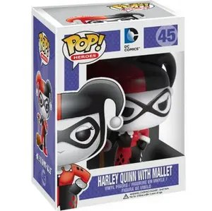 Funko Pop Vinyl Figure DC Comics Harley Quinn With Mallet 45