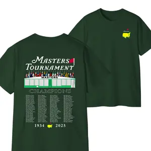 The Masters Tournament Augusta 2025 T-shirt – Trendy T-Shirts Graphic Tees for Menswear & Womenswear – Golf Style Summer Comfort, Streetwear, Men Gifts