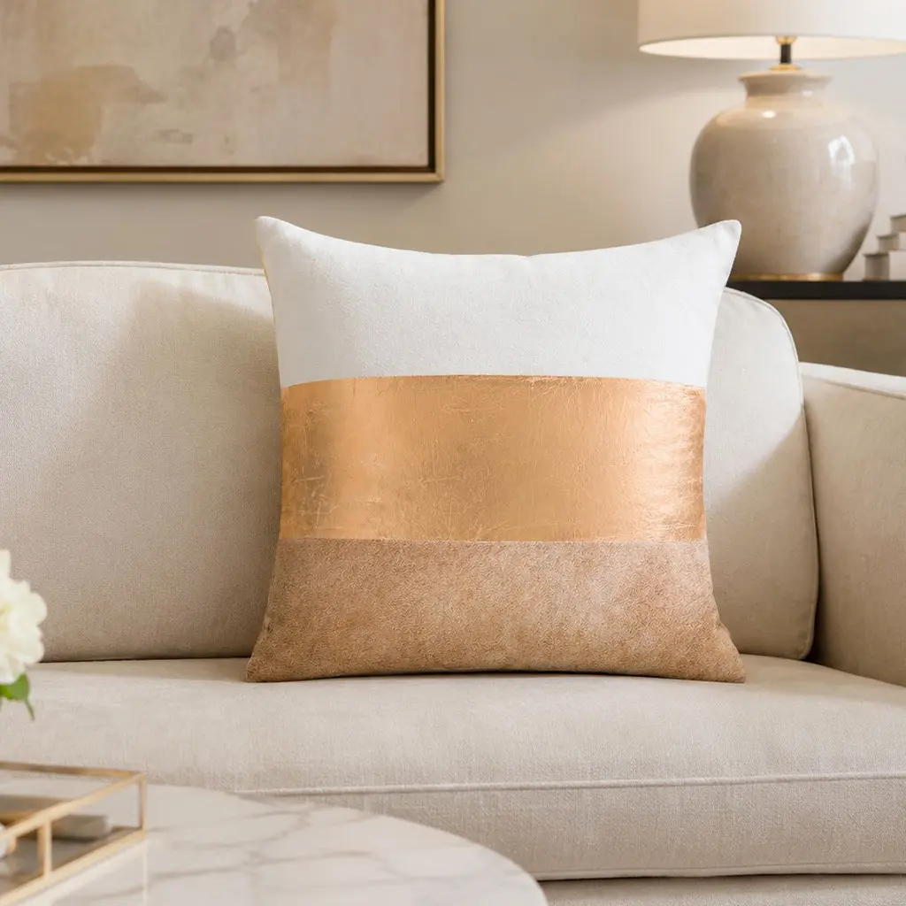 Zeke Gold Pillow