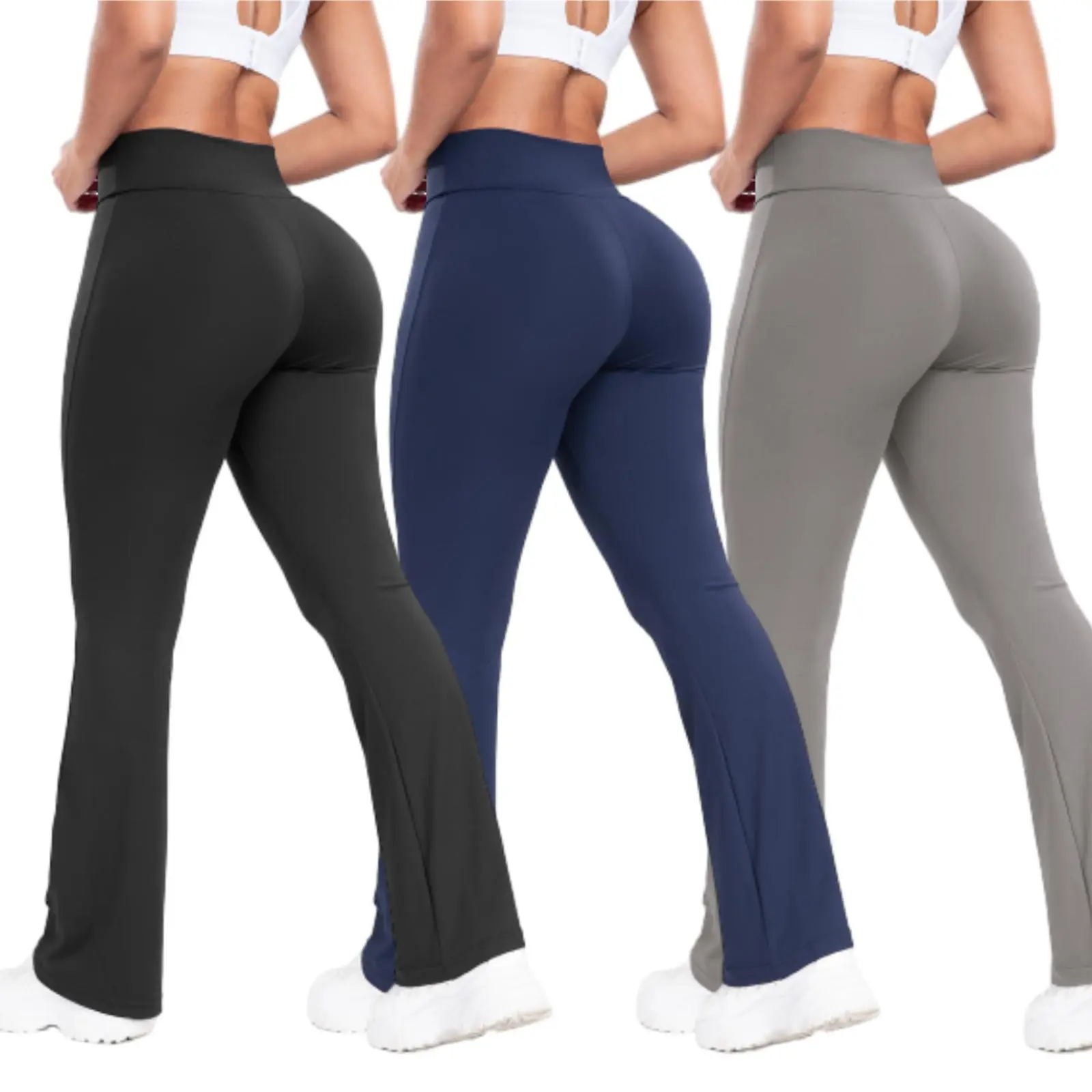 Women's V-Cross High-Waist Yoga Leggings with Tummy Control, Gym Outfits, Stylish Activewear, V-Back Legging, Workout Yoga Spandex, Smooth Stretch Against Skin, Gym Fitness Leggings